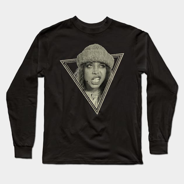 Erykah Badu Fresh Art Long Sleeve T-Shirt by Jokotingkir